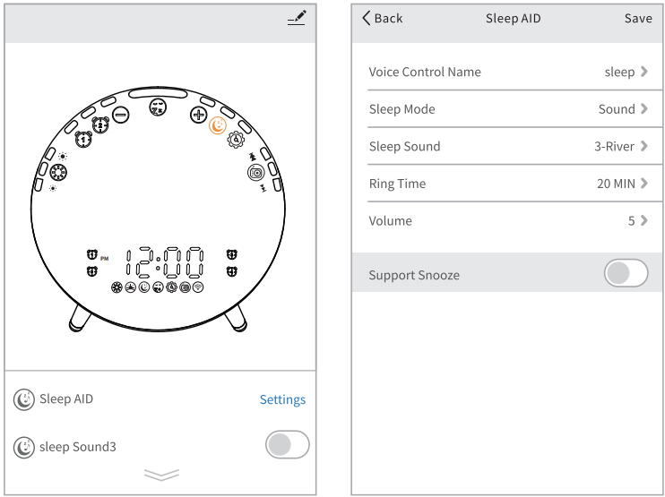 Utilisation Tuya du réveil WiFi Moes WB-JK-AC-C-EN_6